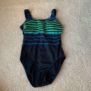 Target Striped One Piece Swimsuit